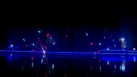 De creatieve Moderne Laser Lichte Dans toont voor Commercieel Plein Aangepast Ontwerp leverancier